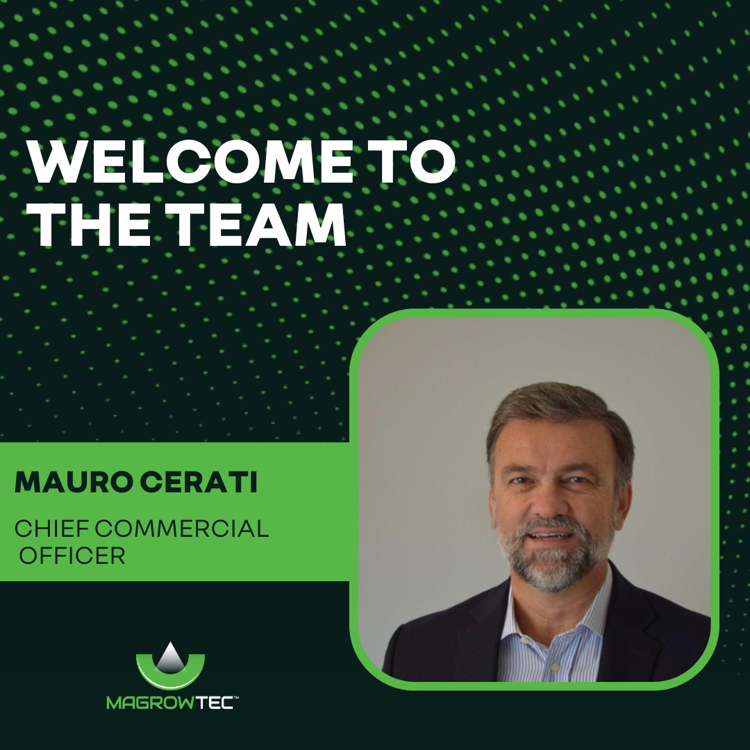 Mauro Cerati joins MagrowTec as a Chief Commercial Officer