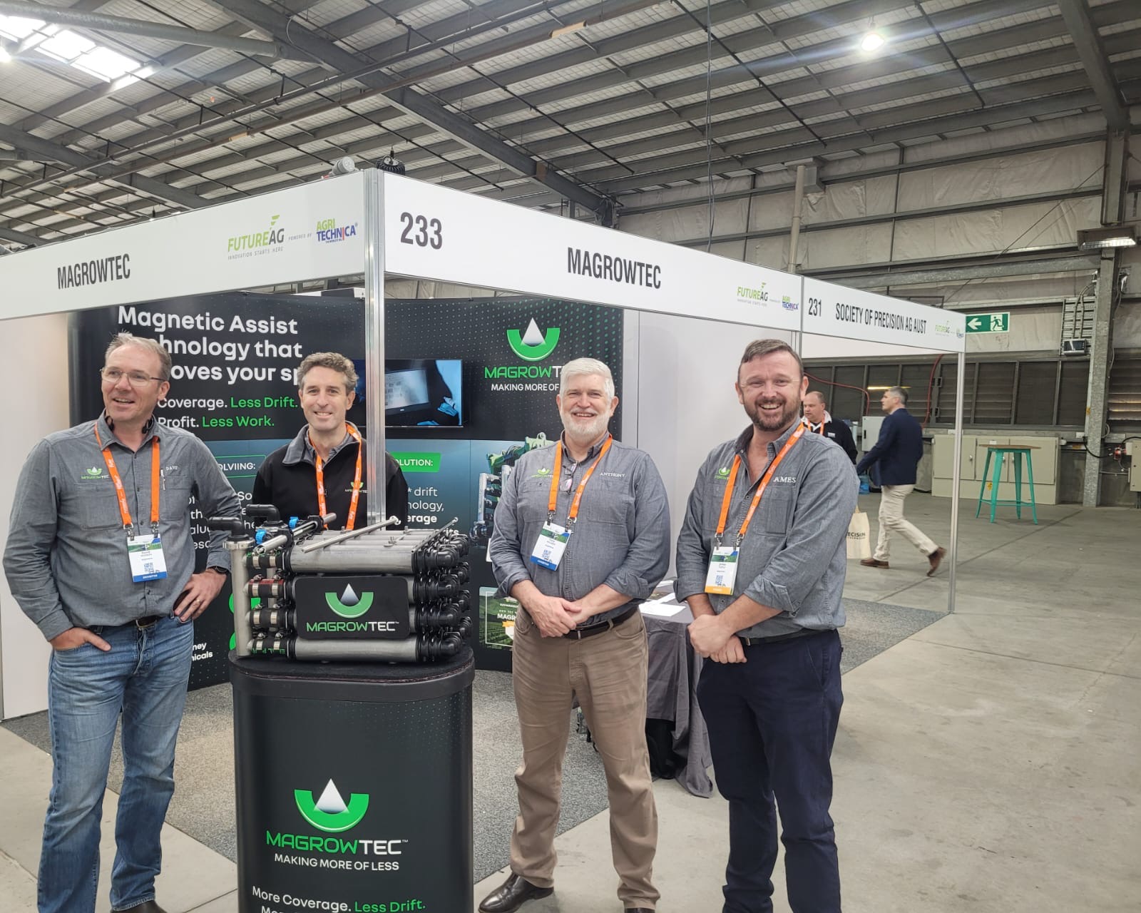 MagrowTec is exhibiting at the Future Ag Expo in Melbourne