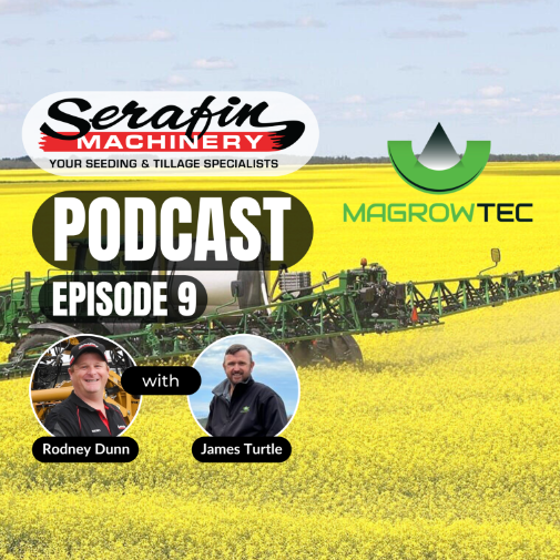 James Turtle is the Special Guest of the Serafin Machinery Podcast - Ep 9