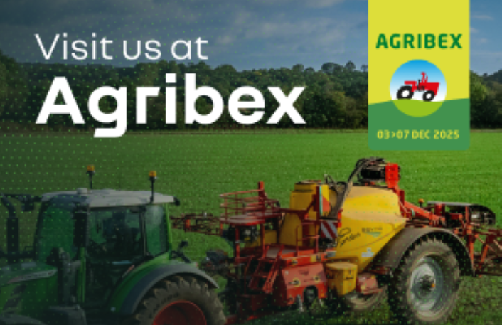 Visit us at Agribex 2025 in Belgium