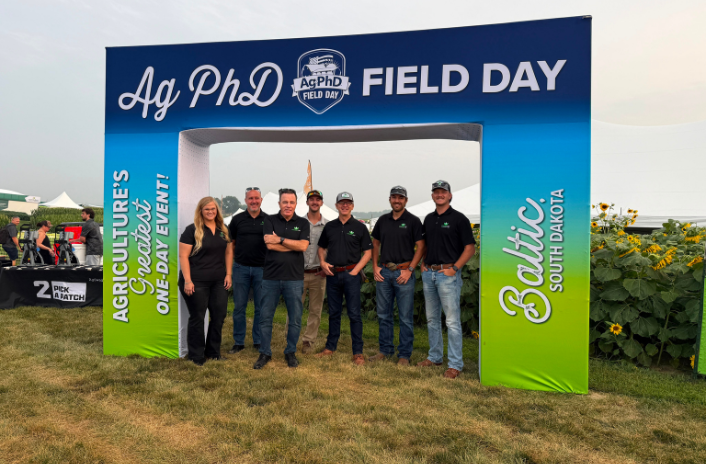 We're at the Ag PhD Field Day!