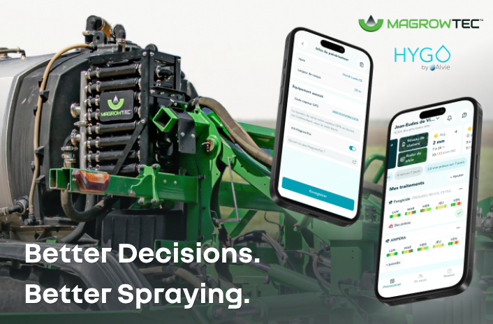 HYGO and MagrowTec Partner for More Precise and Better-Informed Spraying